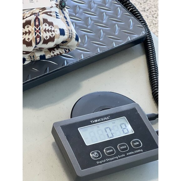 Tasha Polizzi Kennedy Henley Shirt Women M Cashmere Blanket Print Southwest NEW - Picture 7 of 7